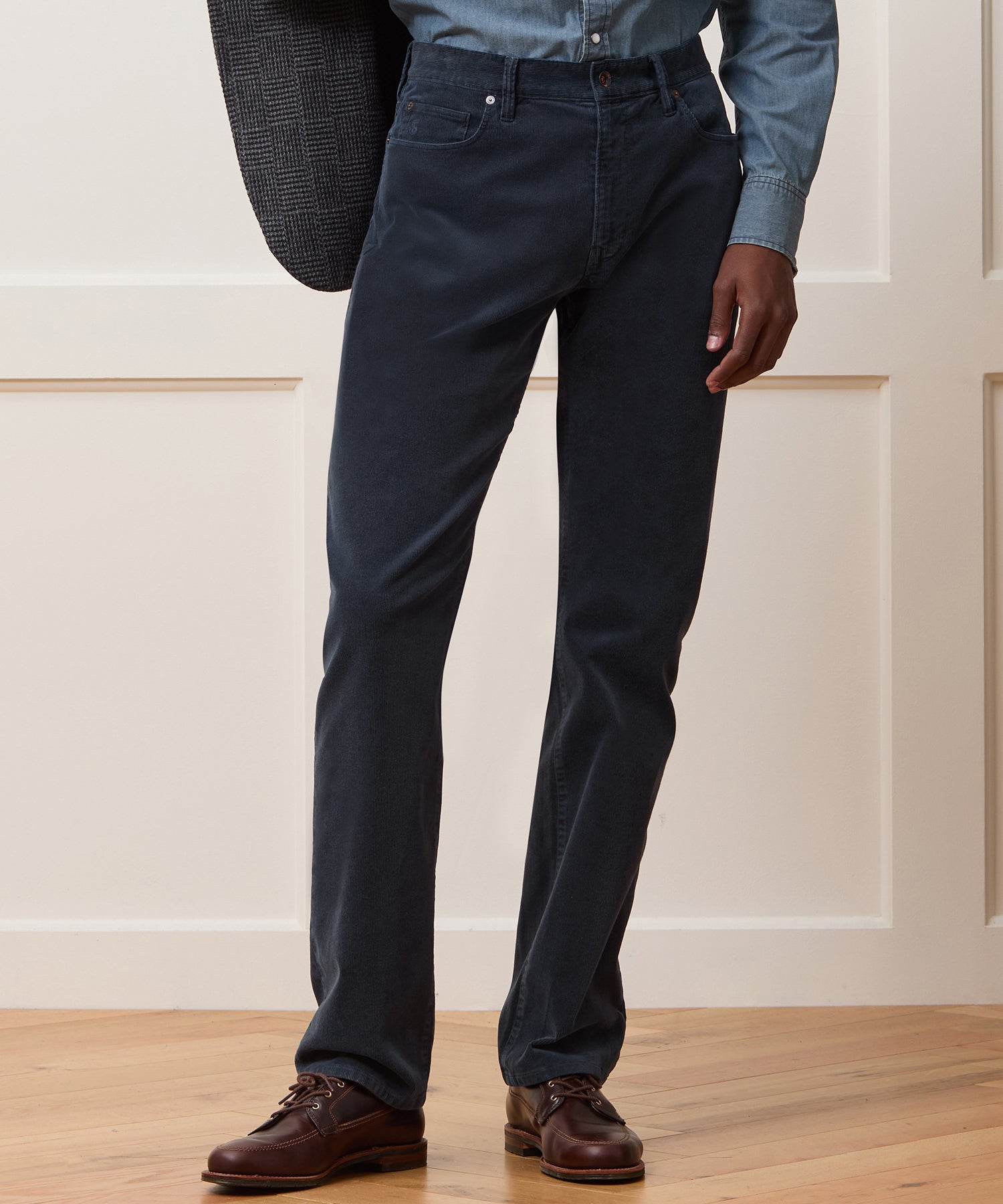 Straight 5-Pocket Corduroy Pant - Image 2