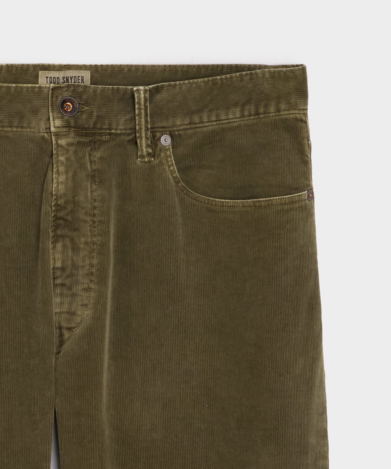 Straight 5-Pocket Corduroy Pant - Image 6