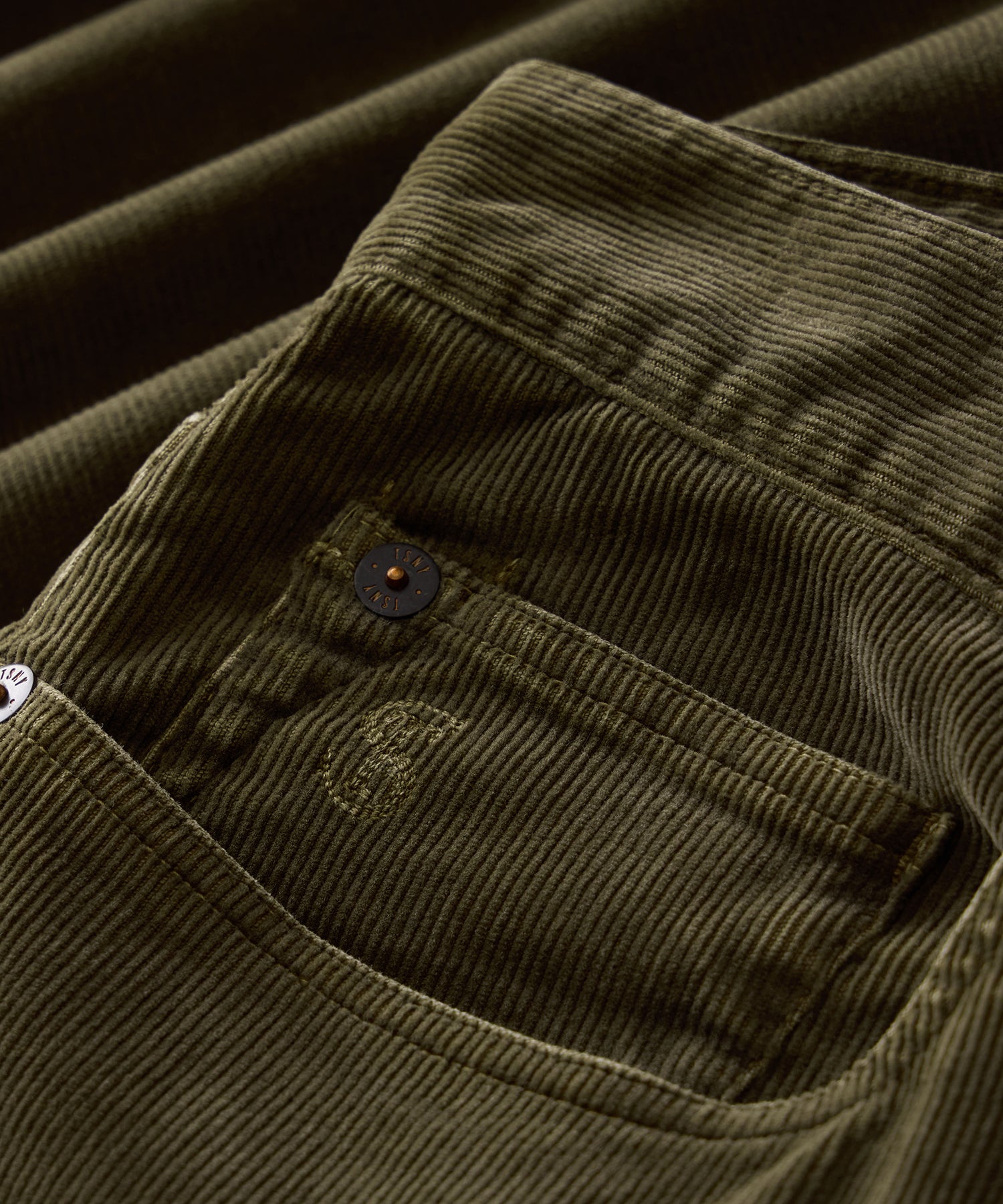 Straight 5-Pocket Corduroy Pant - Image 8