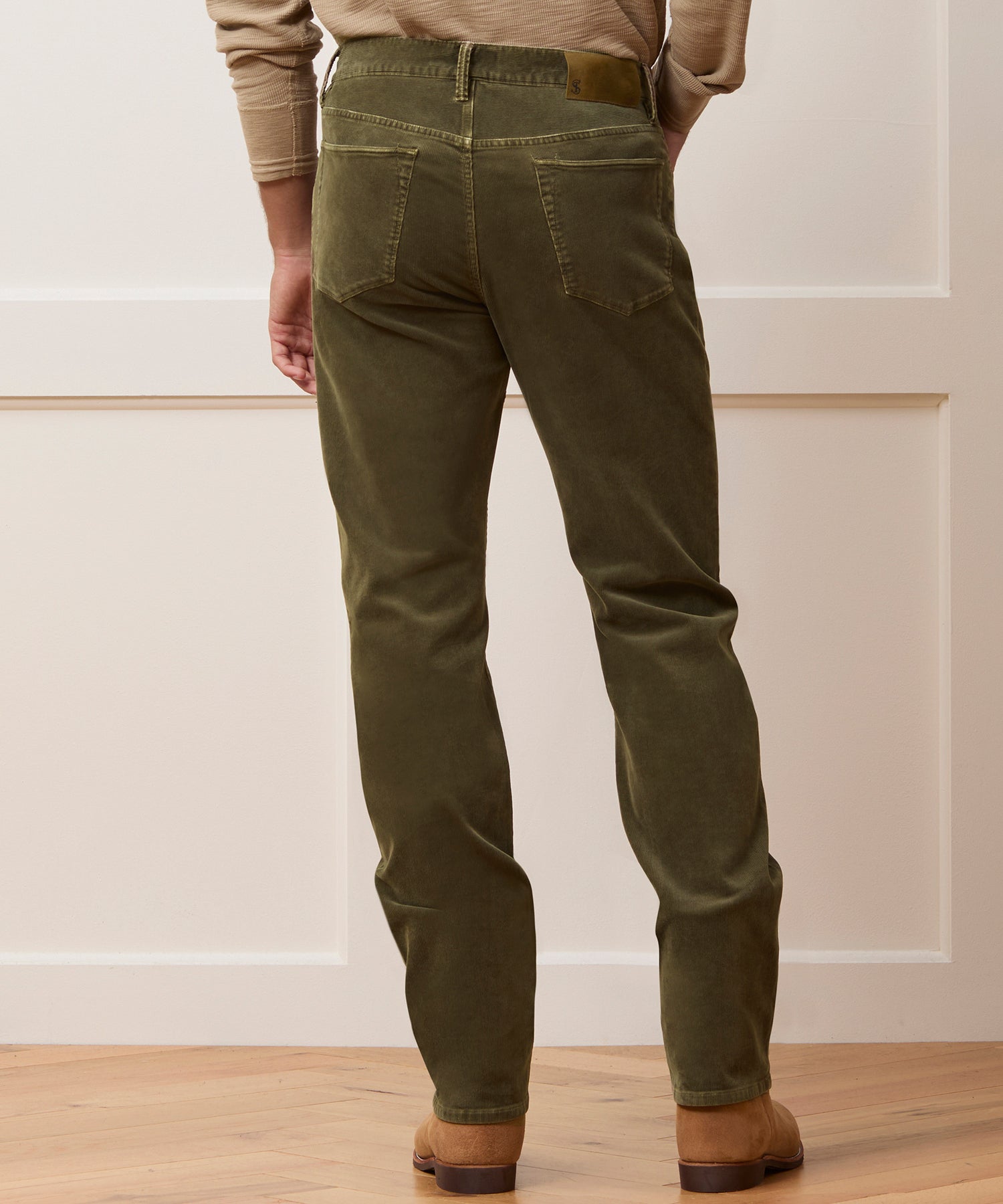 Straight 5-Pocket Corduroy Pant - Image 4