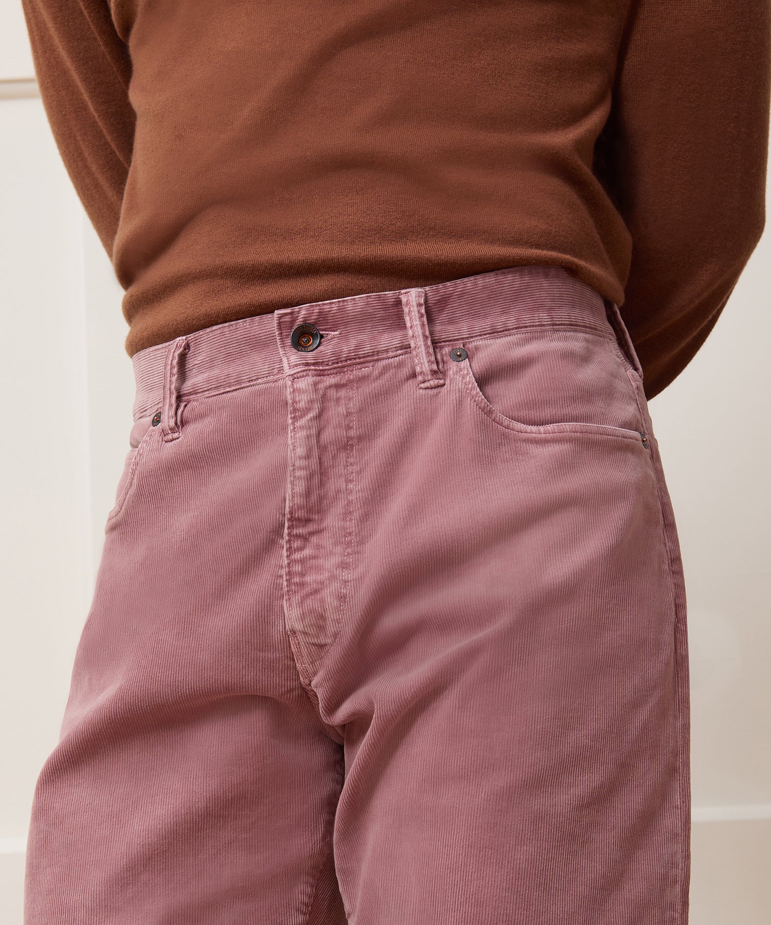 Straight 5-Pocket Corduroy Pant - Image 5