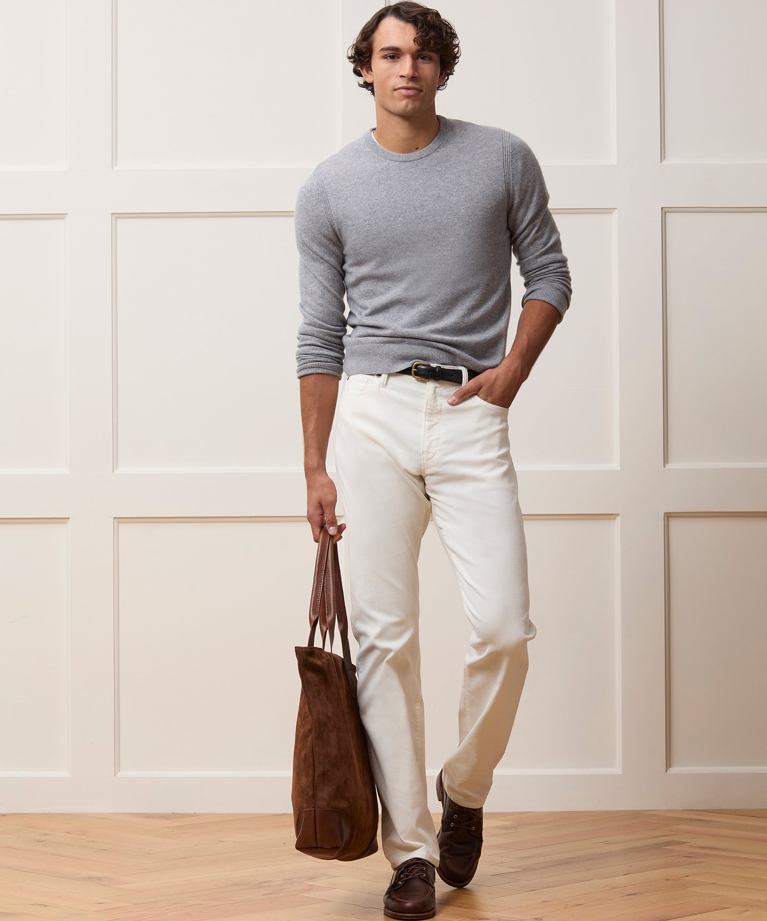 Straight 5-Pocket Corduroy Pant - Image 3