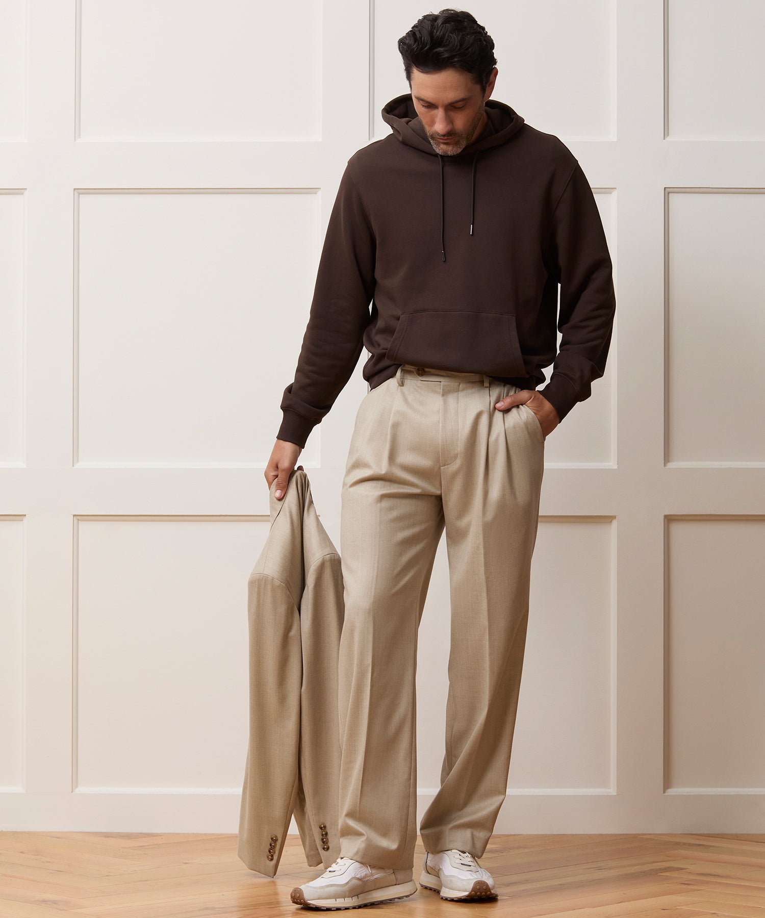Portuguese Terry Popover Hoodie - Image 3
