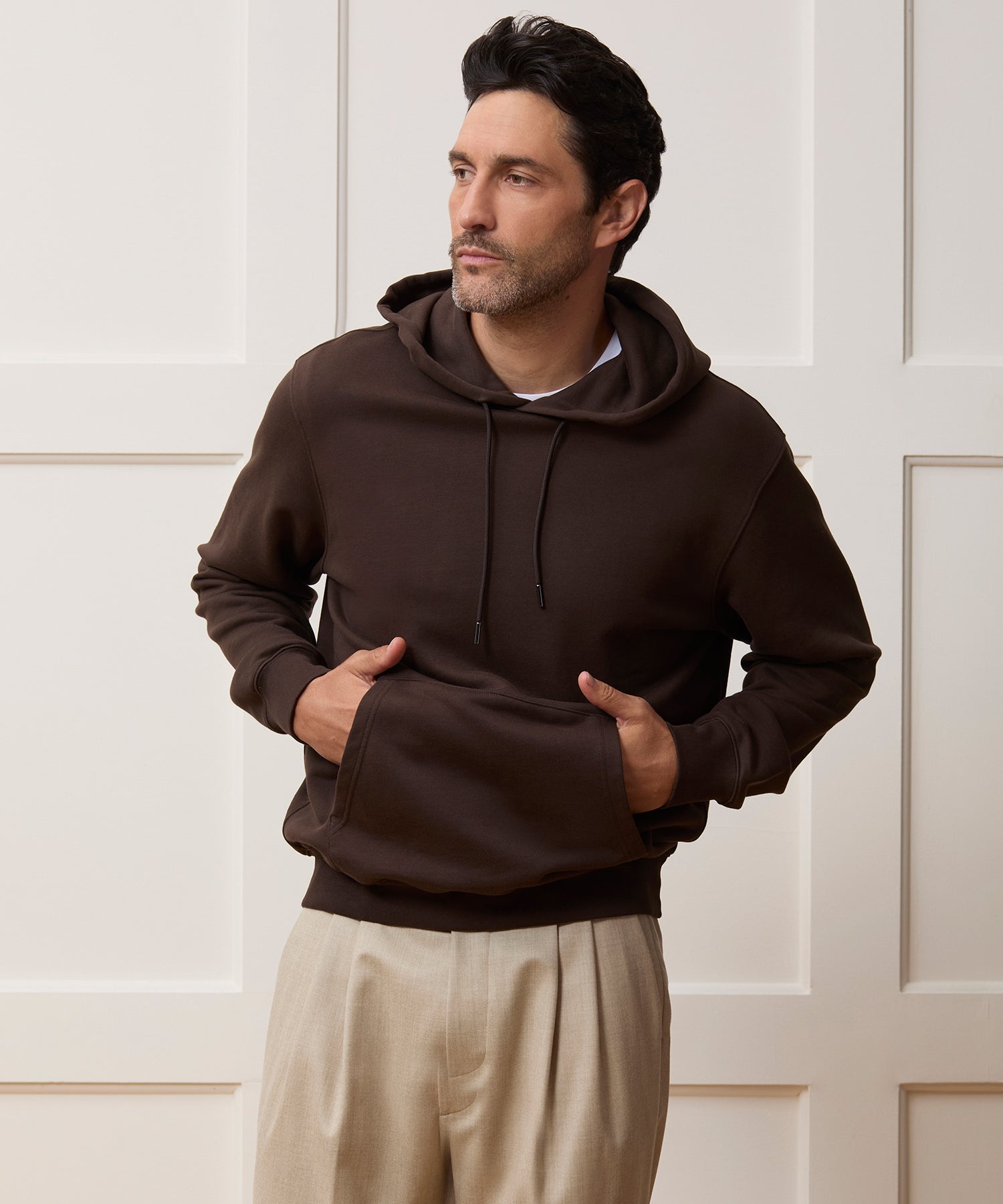 Portuguese Terry Popover Hoodie - Image 4