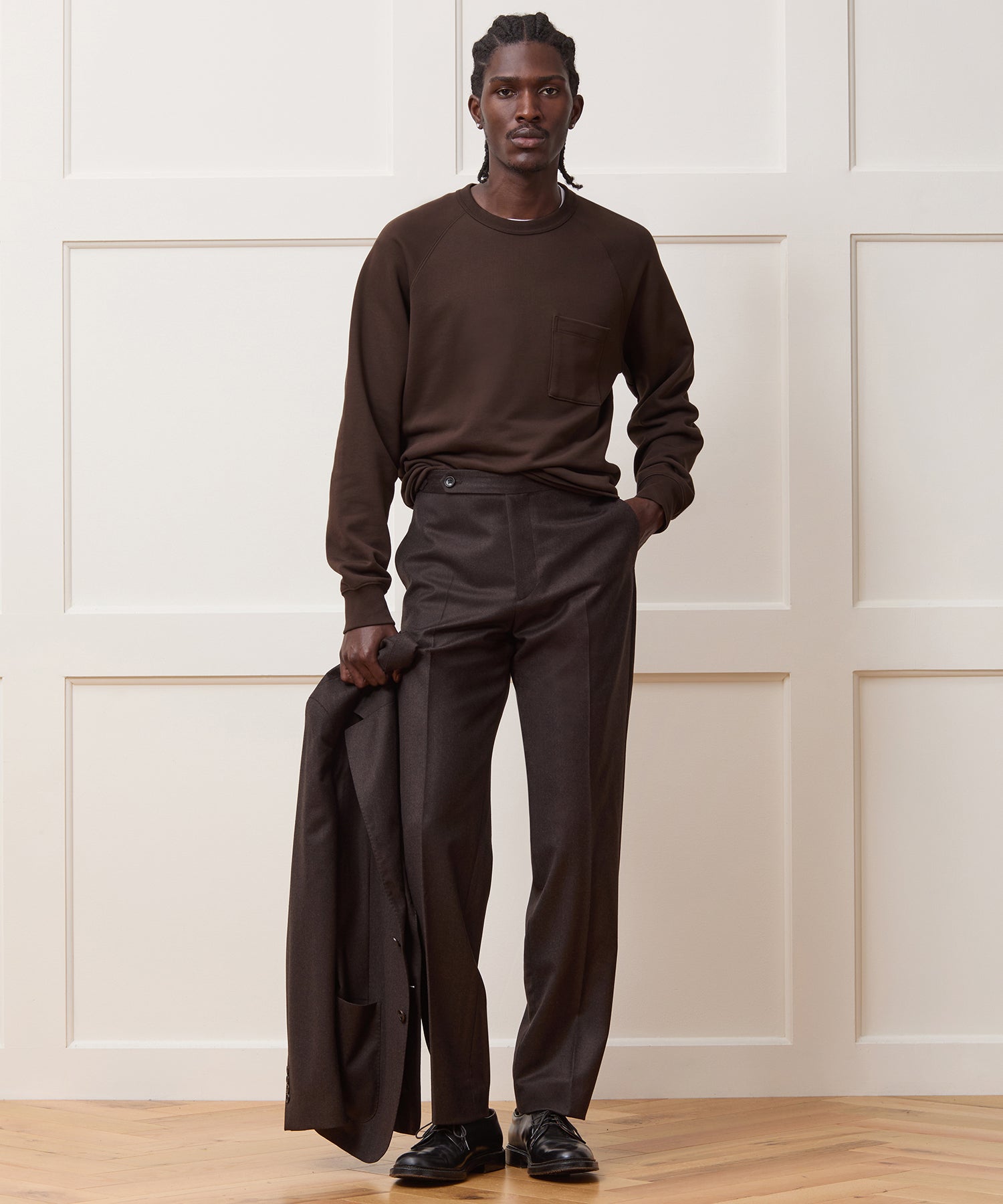 Portuguese Terry Pocket Sweatshirt - Image 3