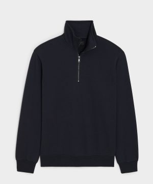 Portuguese Terry Quarter-Zip Sweatshirt