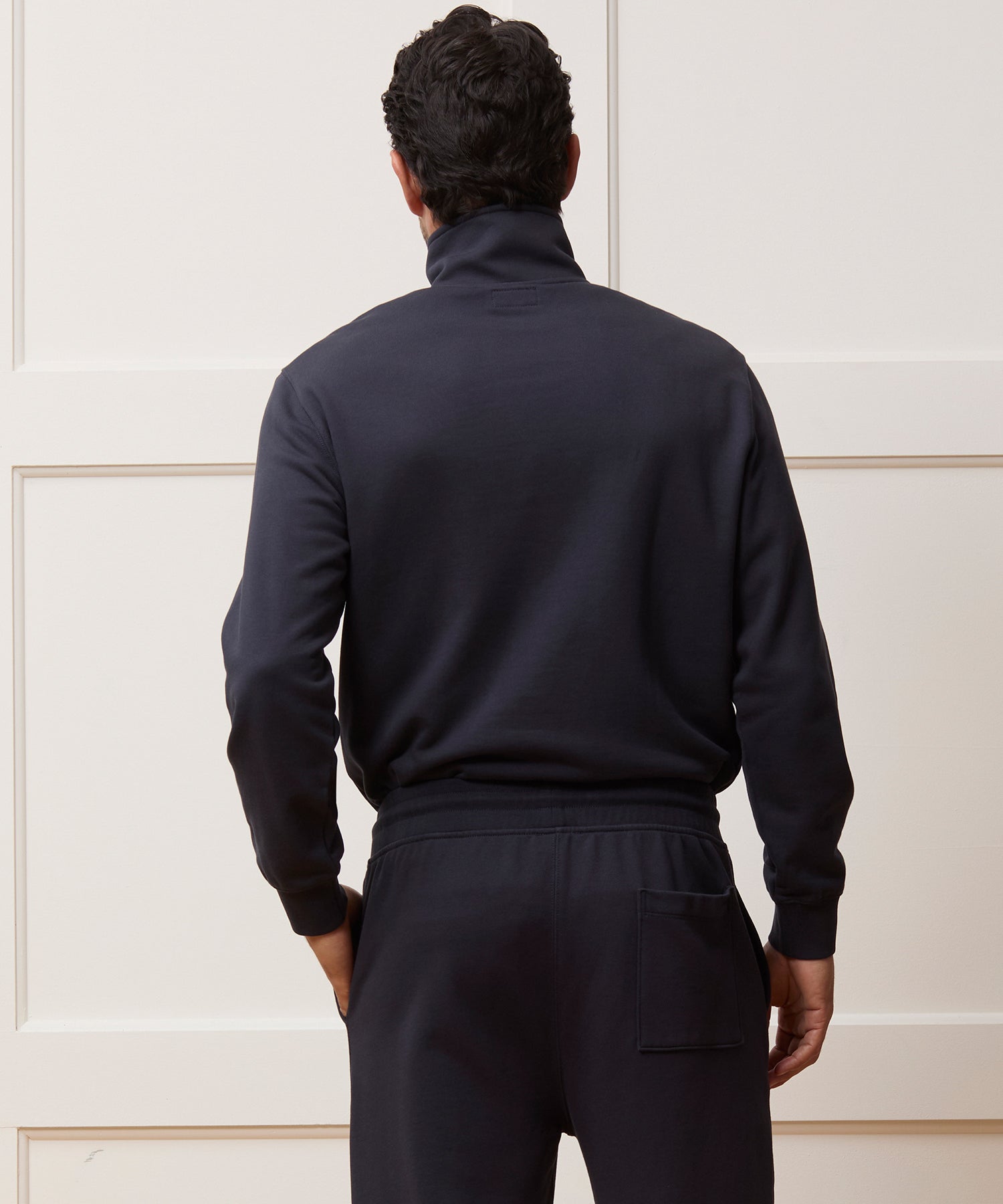 Portuguese Terry Quarter-Zip Sweatshirt - Image 5