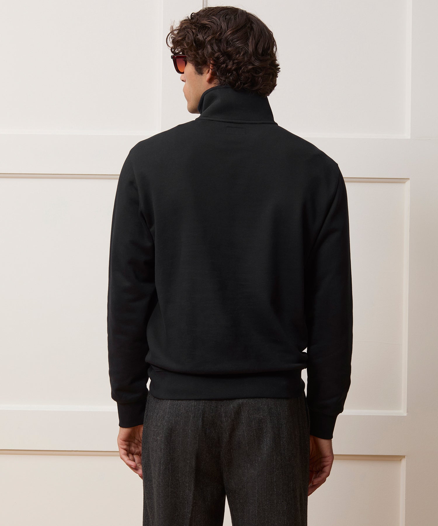 Portuguese Terry Quarter-Zip Sweatshirt - Image 5