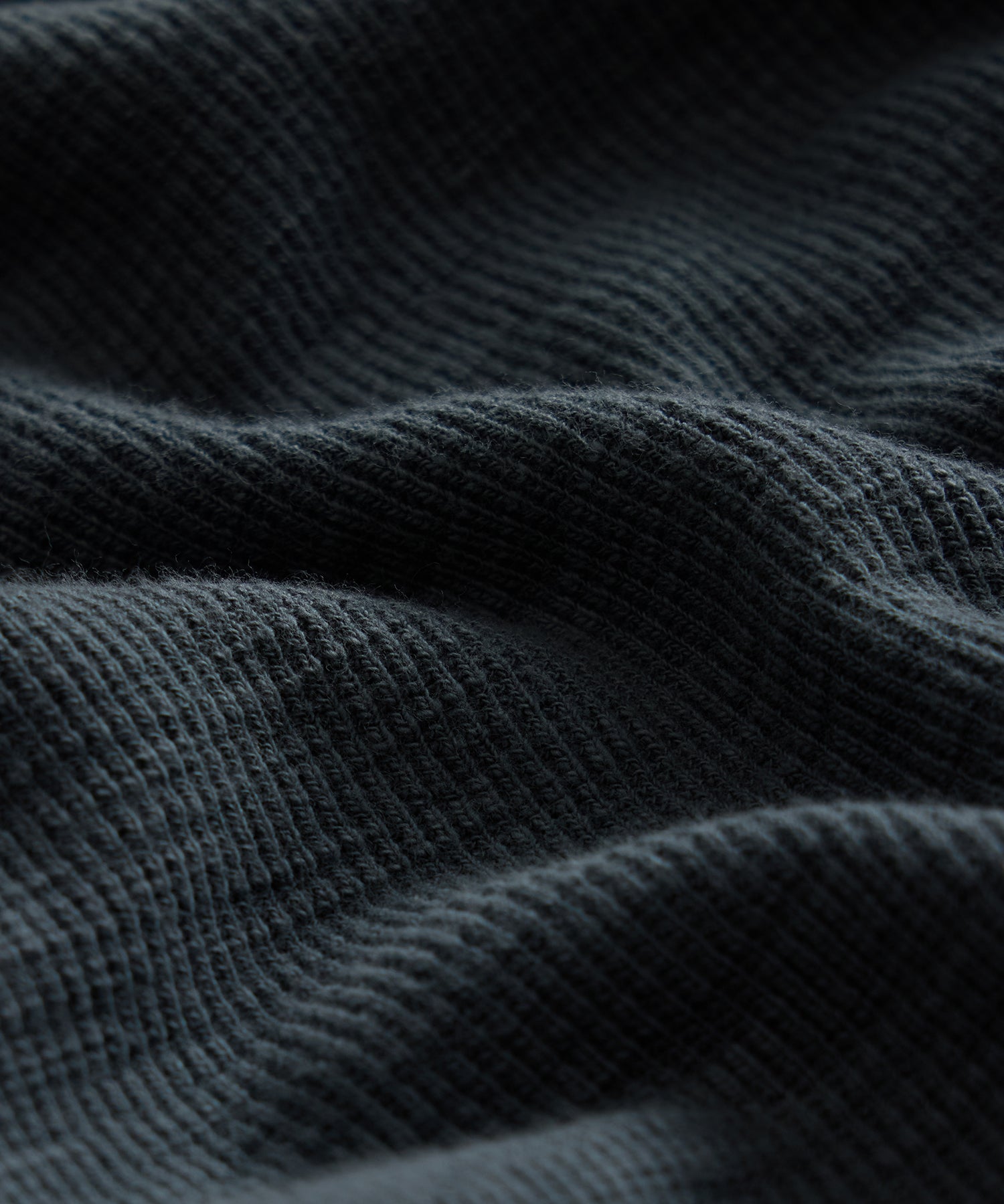 Lightweight Mini Waffle Henley - Image 8