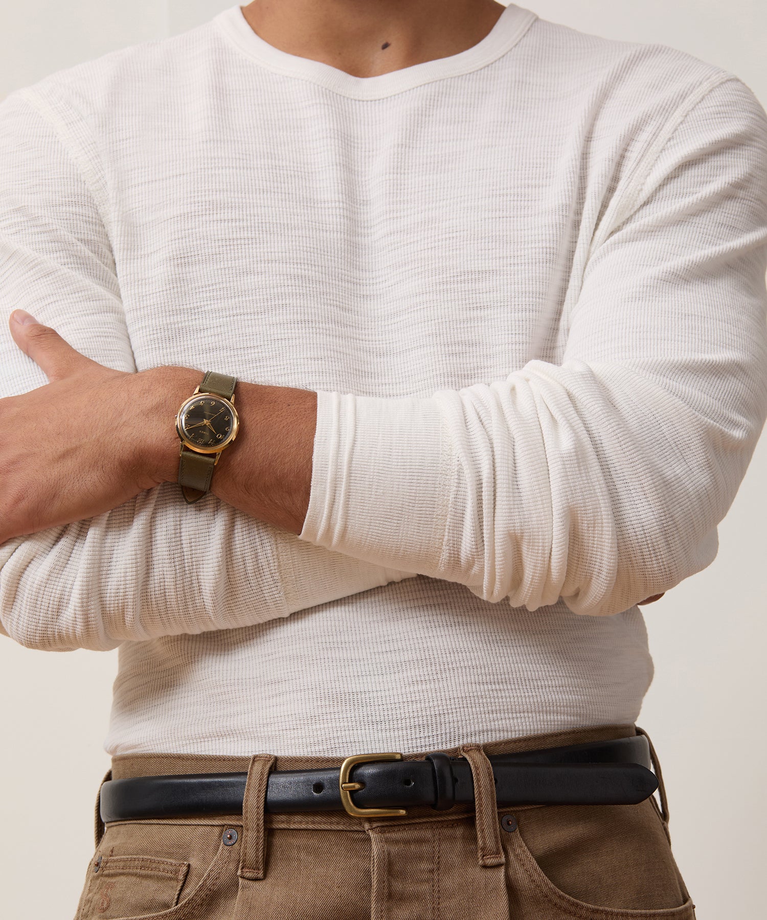 Lightweight Mini Waffle Tee - Image 6