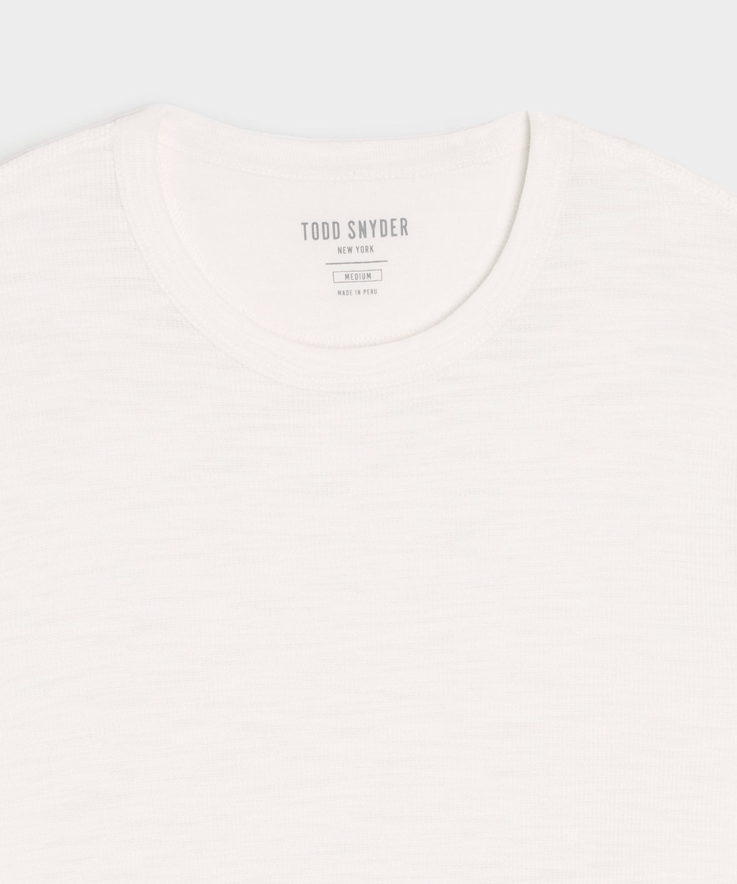 Lightweight Mini Waffle Tee - Image 7