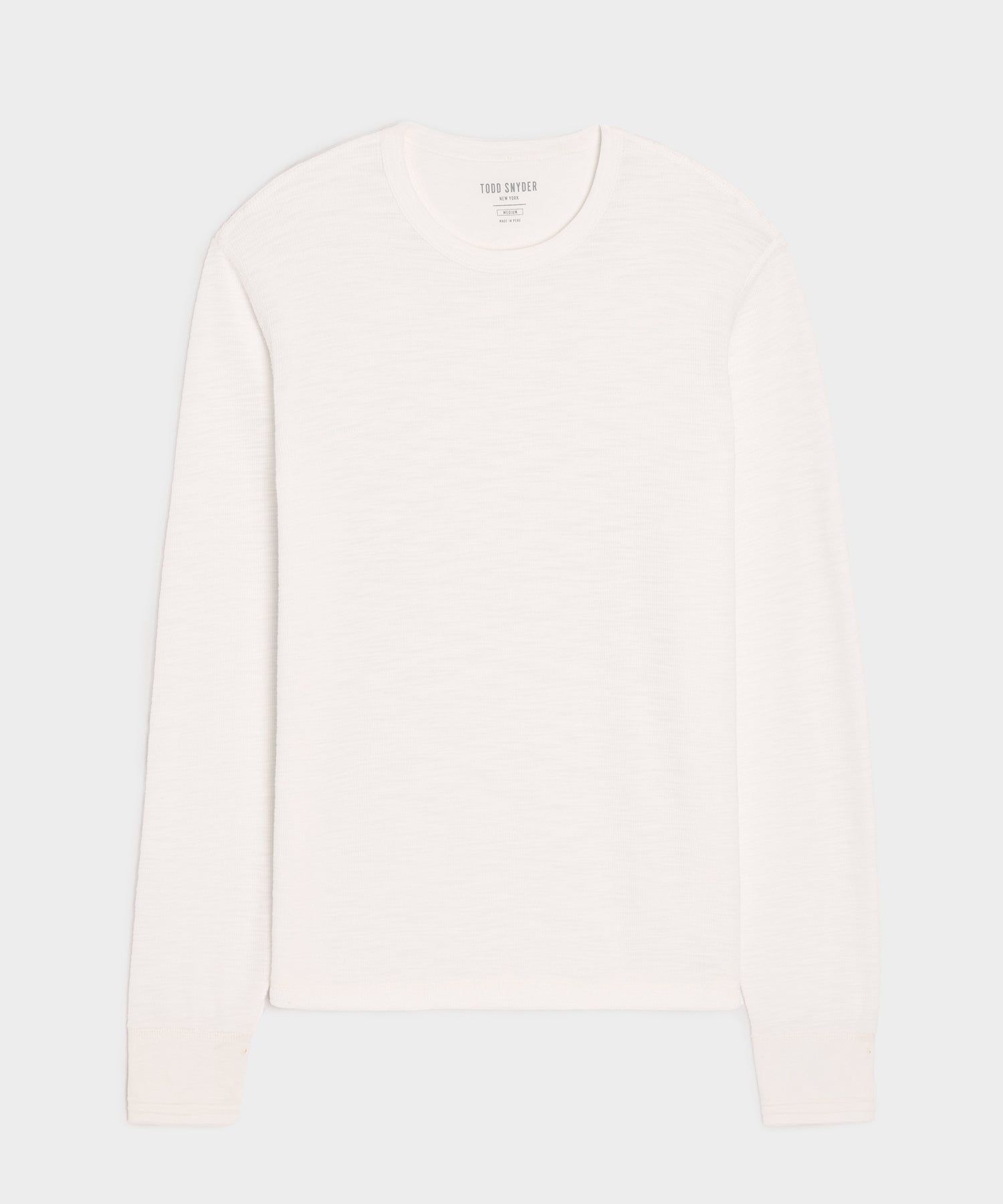 Lightweight Mini Waffle Tee