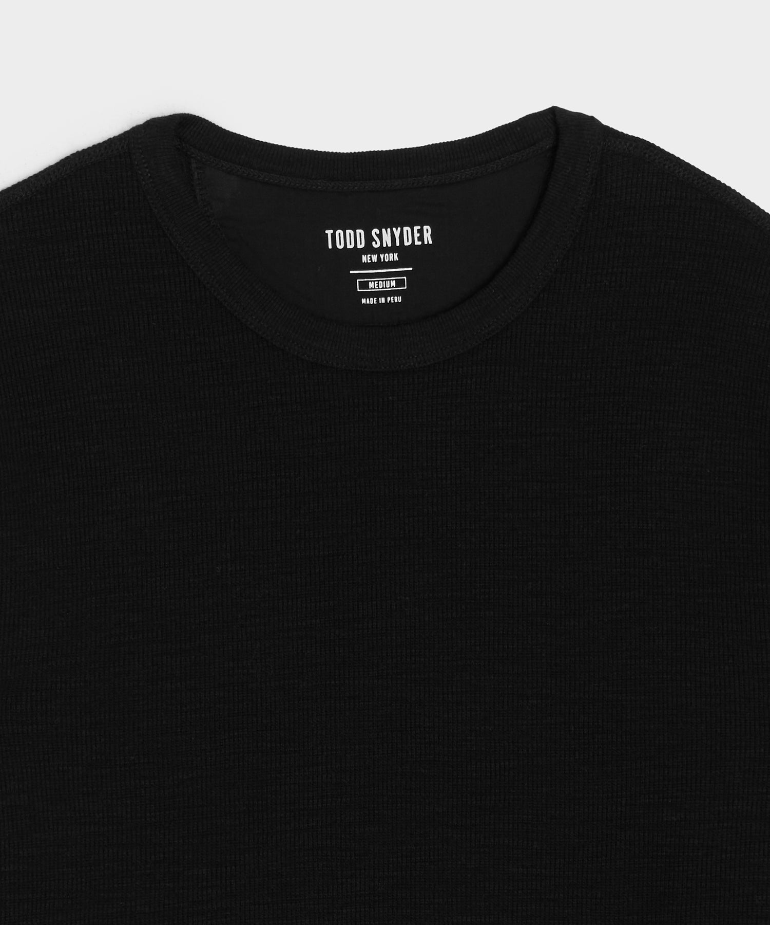 Lightweight Mini Waffle Tee - Image 6