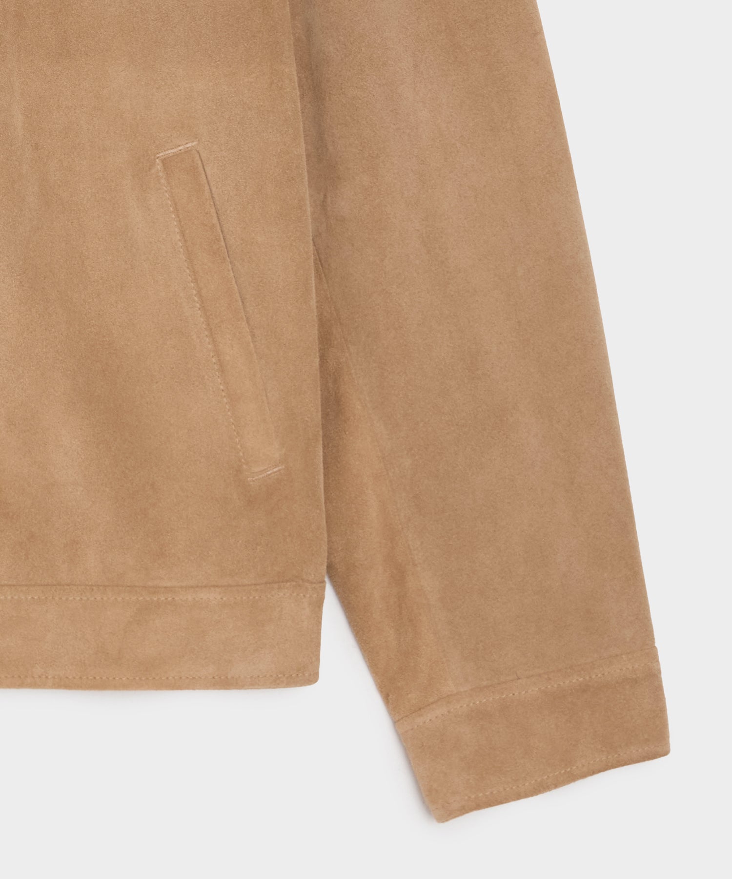 Italian Suede Driving Jacket - Image 7