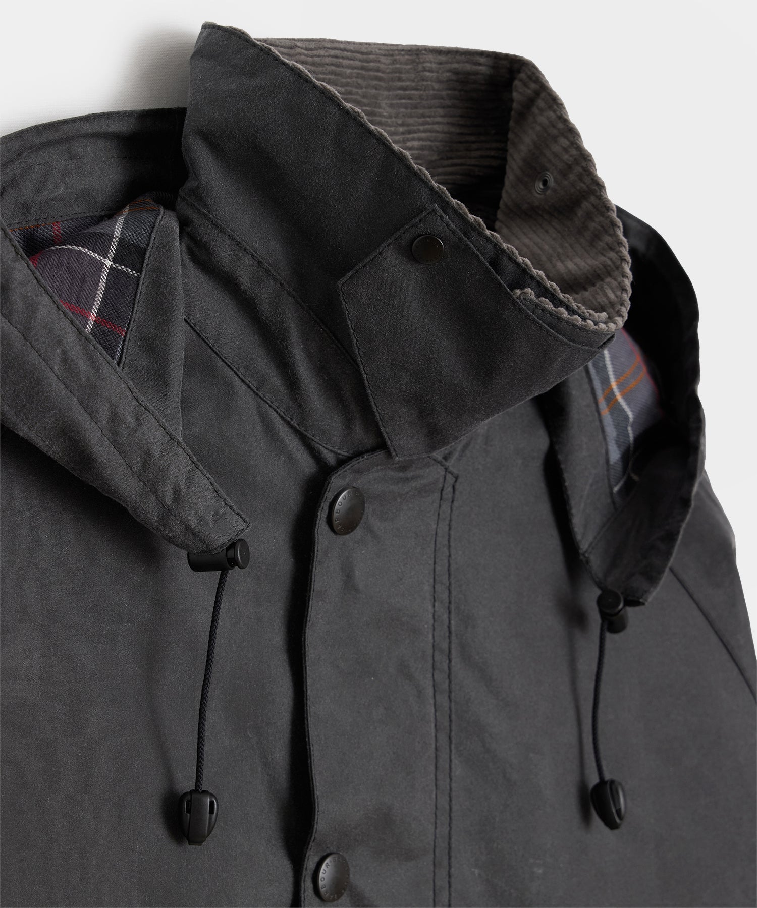 Todd Snyder X Barbour Transport Jacket in Grey - Image 9