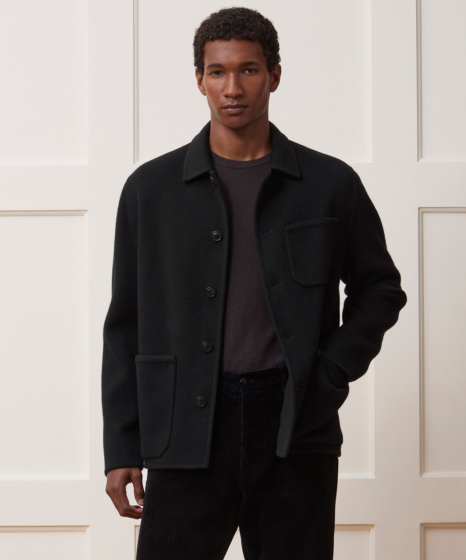 Italian Cashmere Chore Coat - Image 2