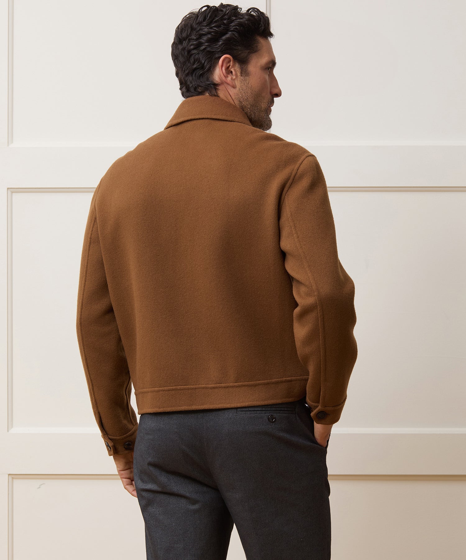 Italian Cashmere Driving Jacket - Image 4