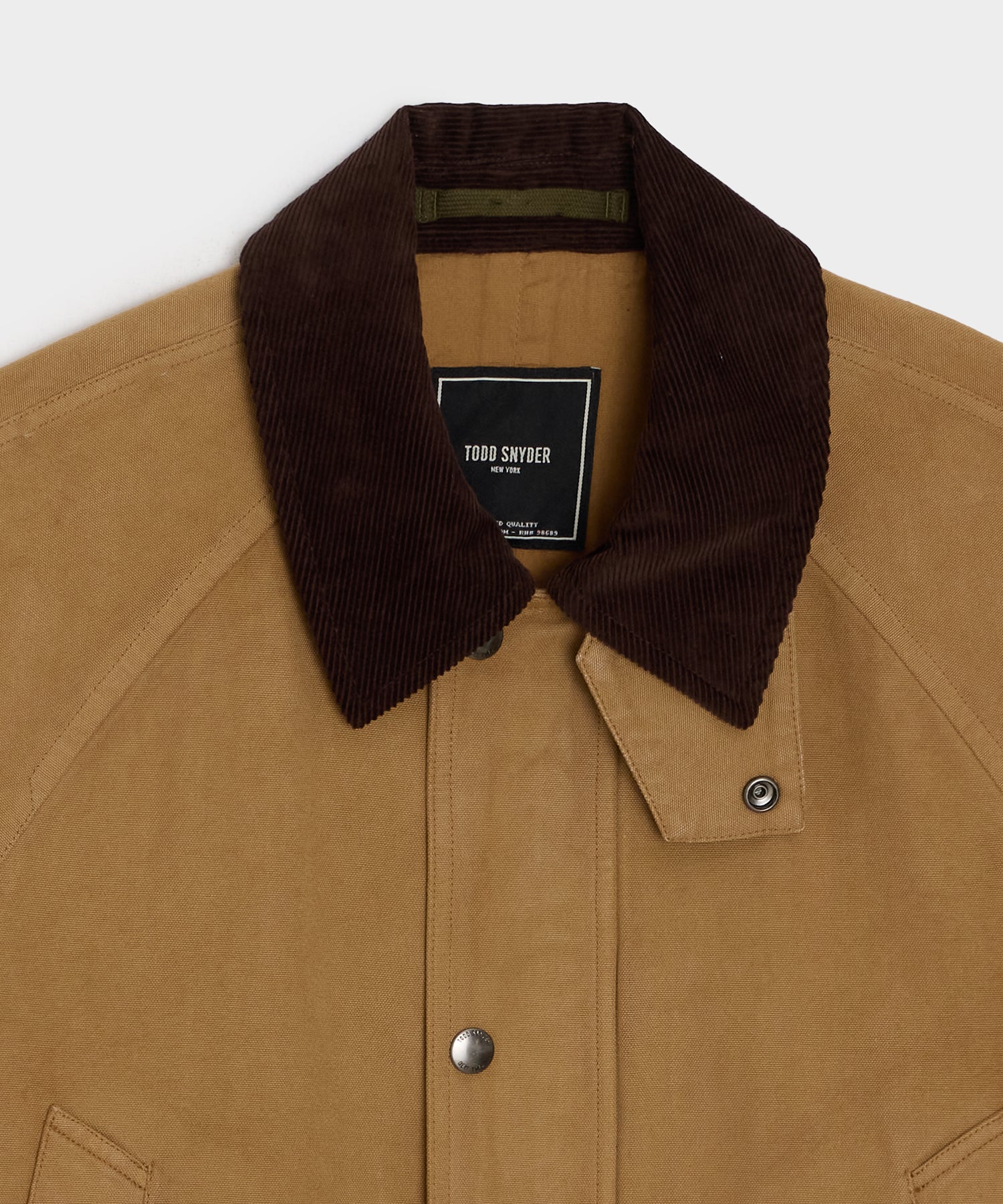 Long Canvas Stable Jacket - Image 6
