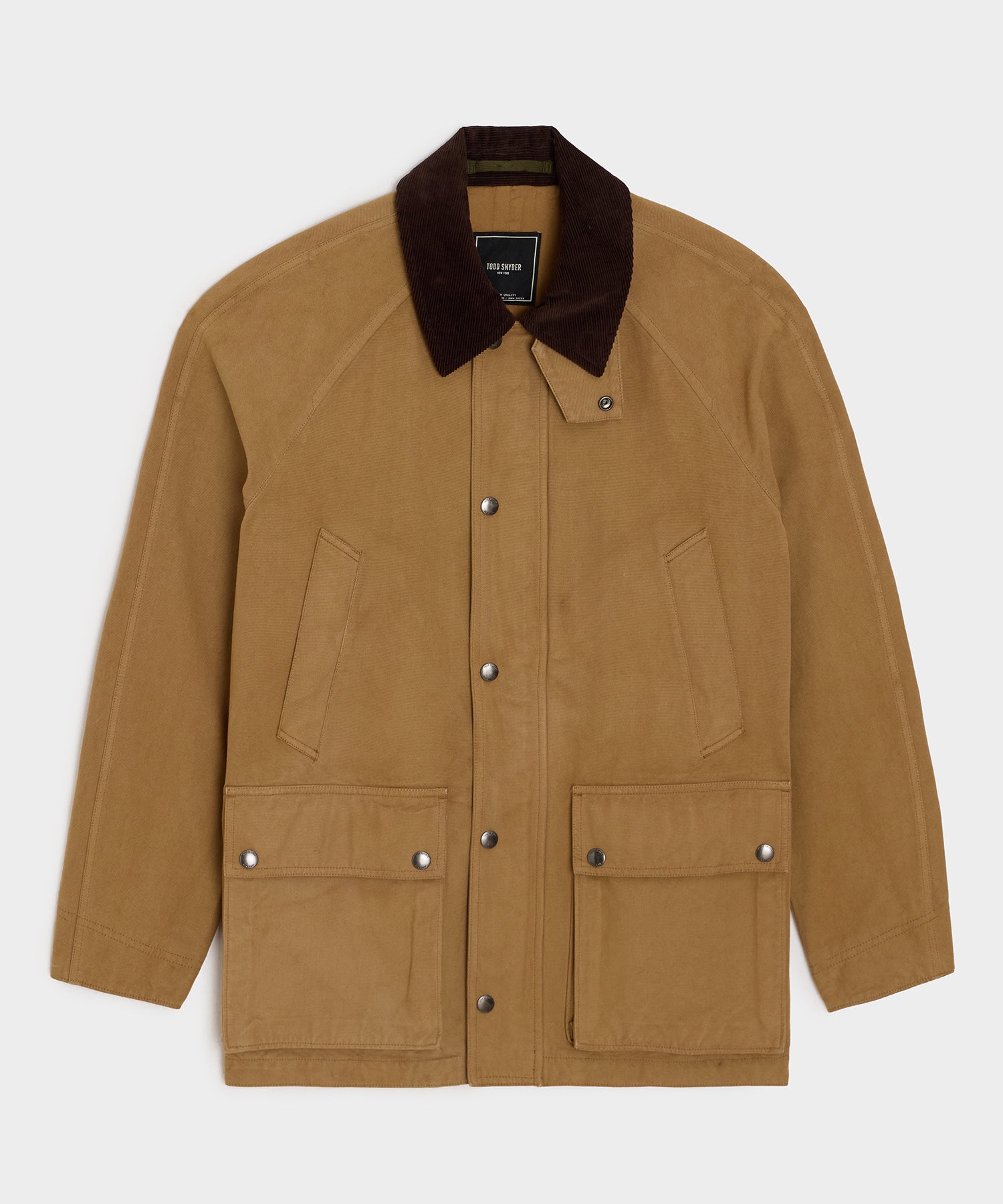 Long Canvas Stable Jacket
