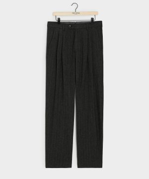Italian Flannel Pinstripe Wythe Trouser