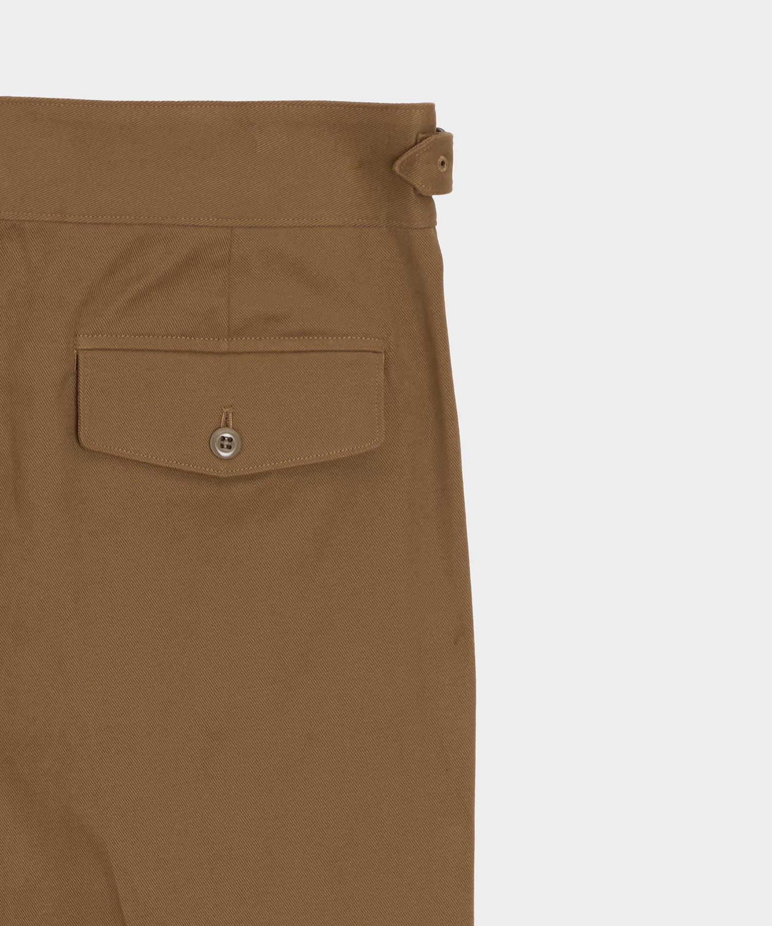 Italian Brushed Cotton Gurkha Trouser - Image 7