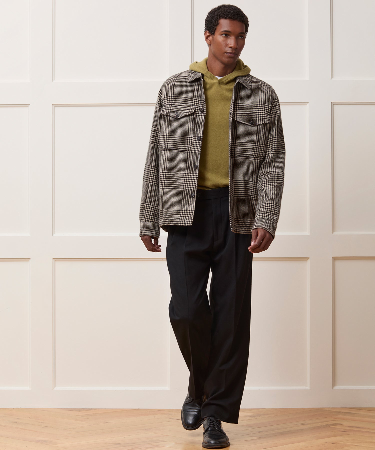 Italian Cashmere-Wool Shirt Jacket - Image 5