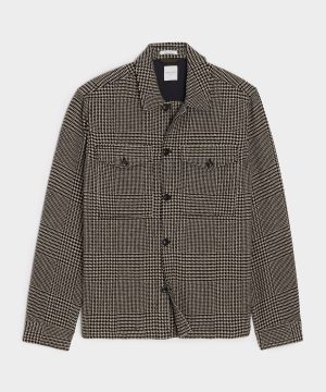 Italian Cashmere-Wool Shirt Jacket