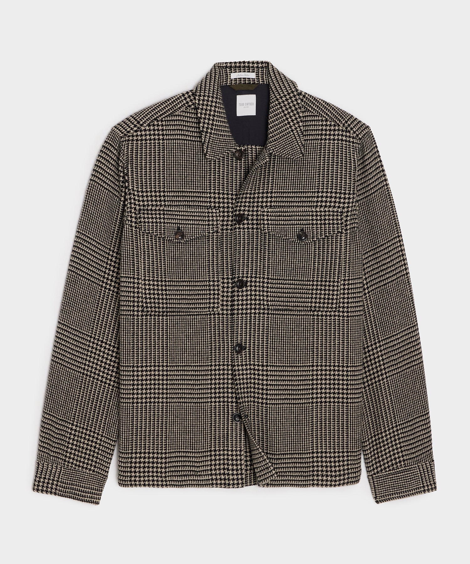 Italian Cashmere-Wool Shirt Jacket