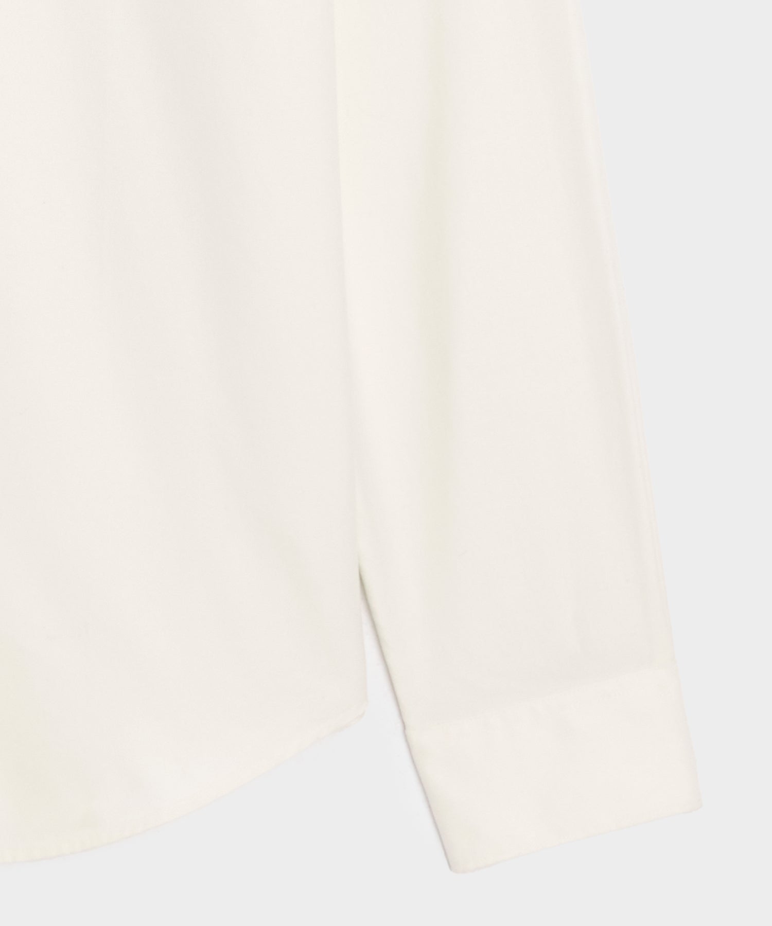 Cotton Twill Long Point Collar Shirt - Image 7