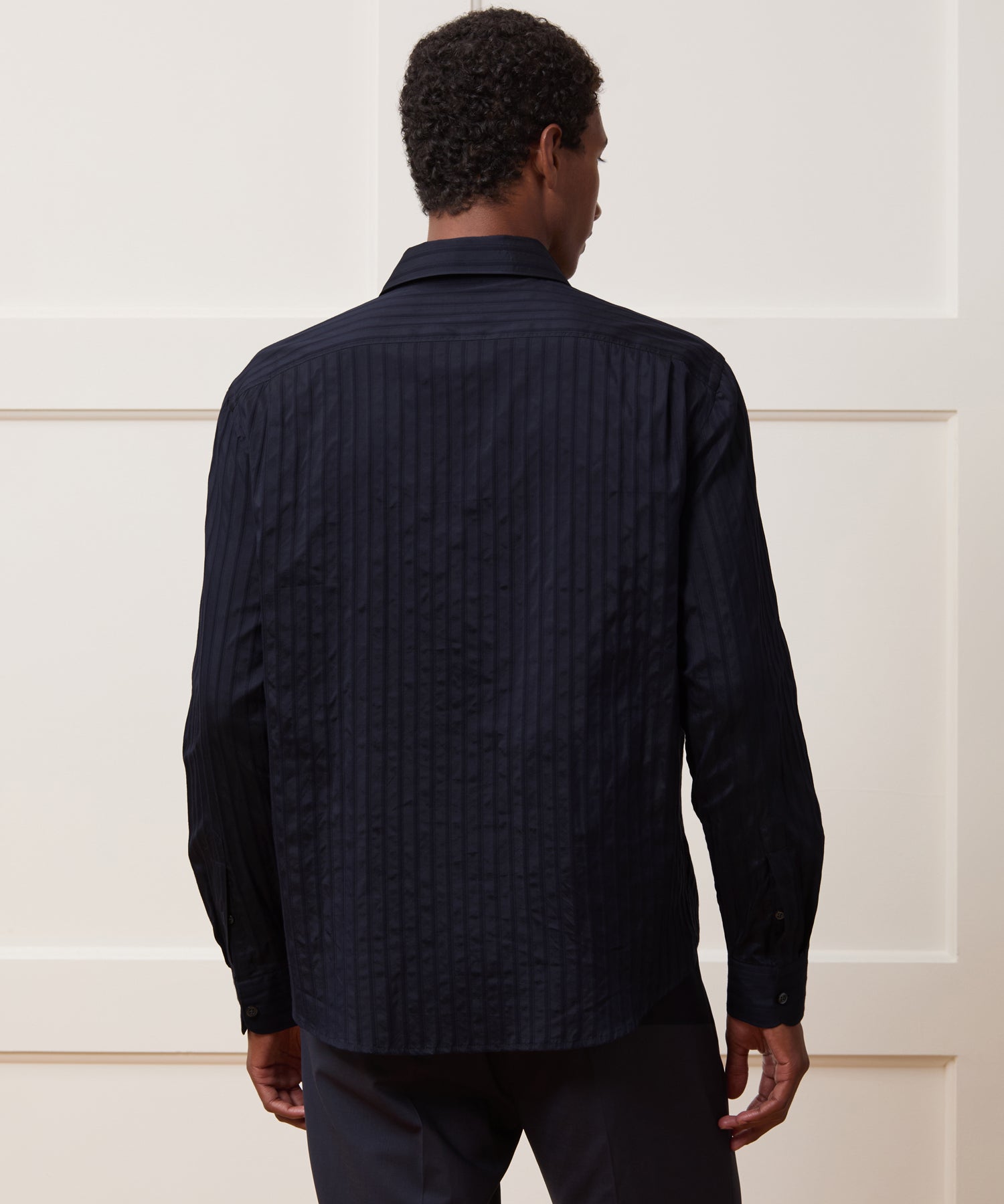 Italian Cotton-Silk Big Shirt - Image 4
