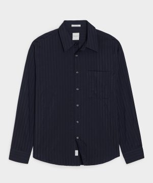 Italian Cotton-Silk Big Shirt