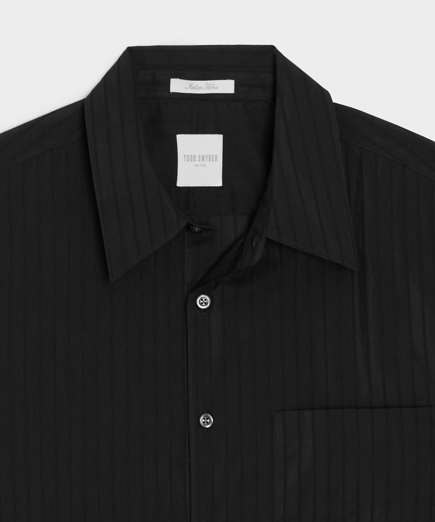 Italian Cotton-Silk Big Shirt - Image 6