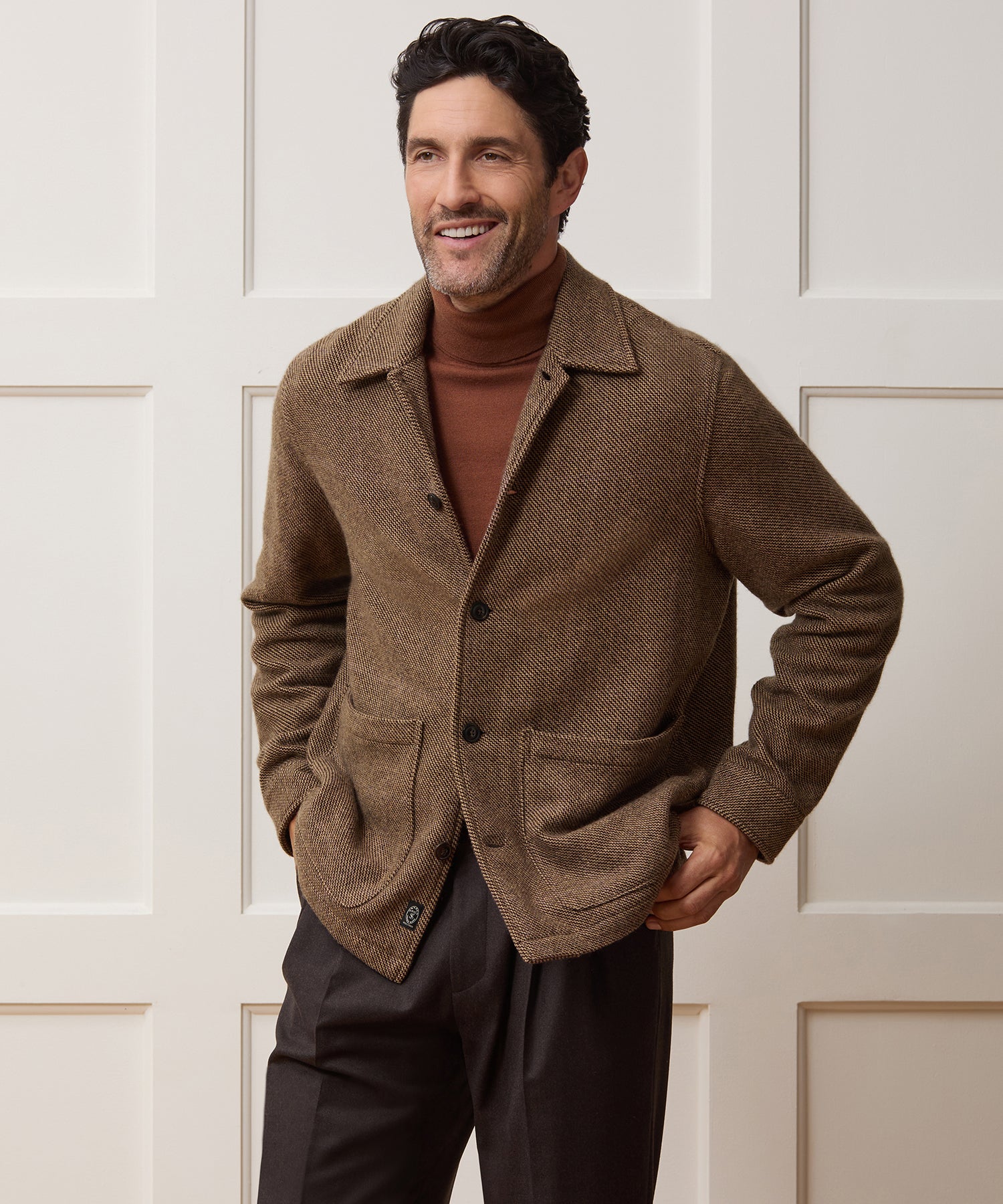 Italian Cashmere-Wool Chore Coat - Image 2