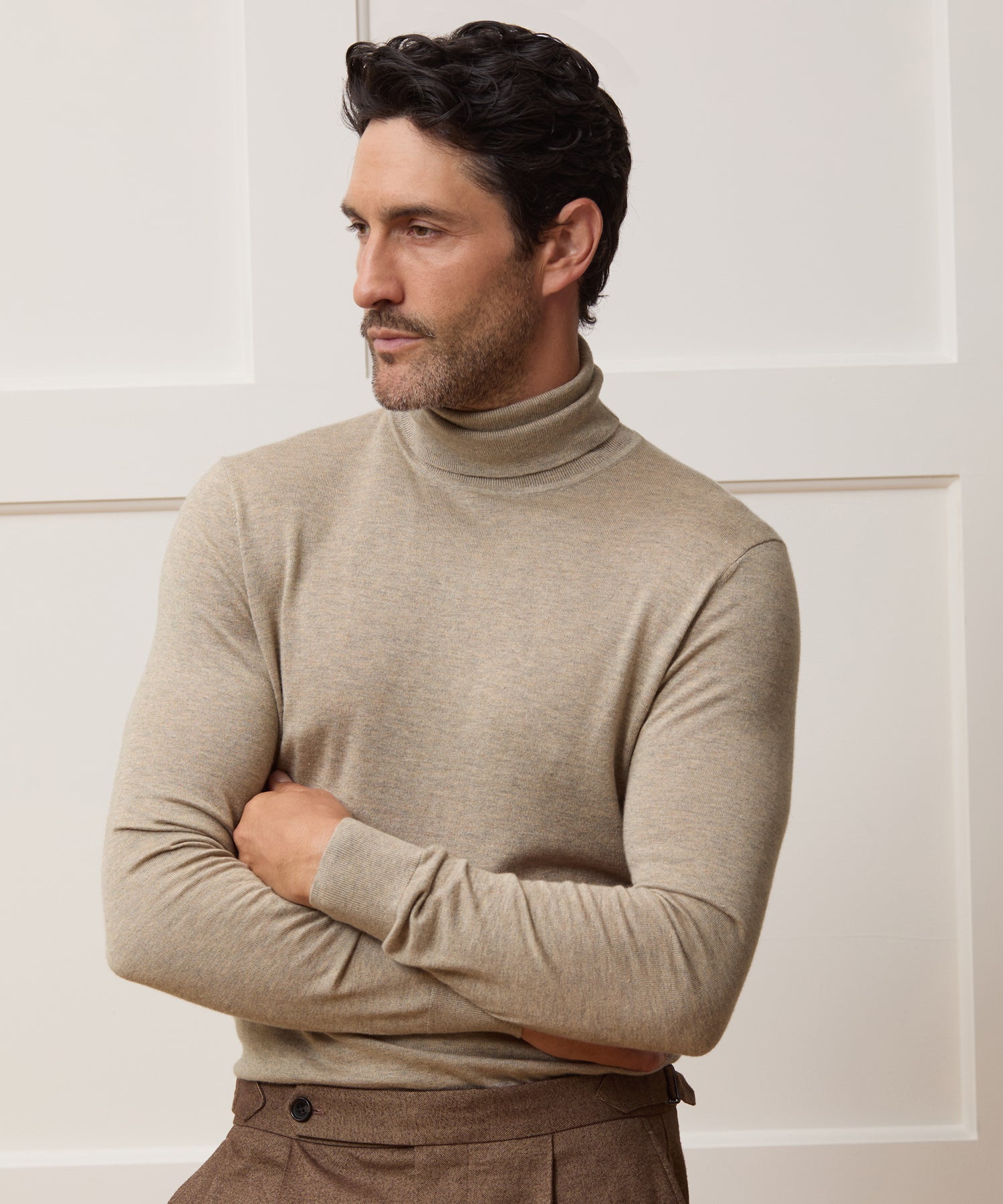 Silk-Cashmere Turtleneck Sweater - Image 2