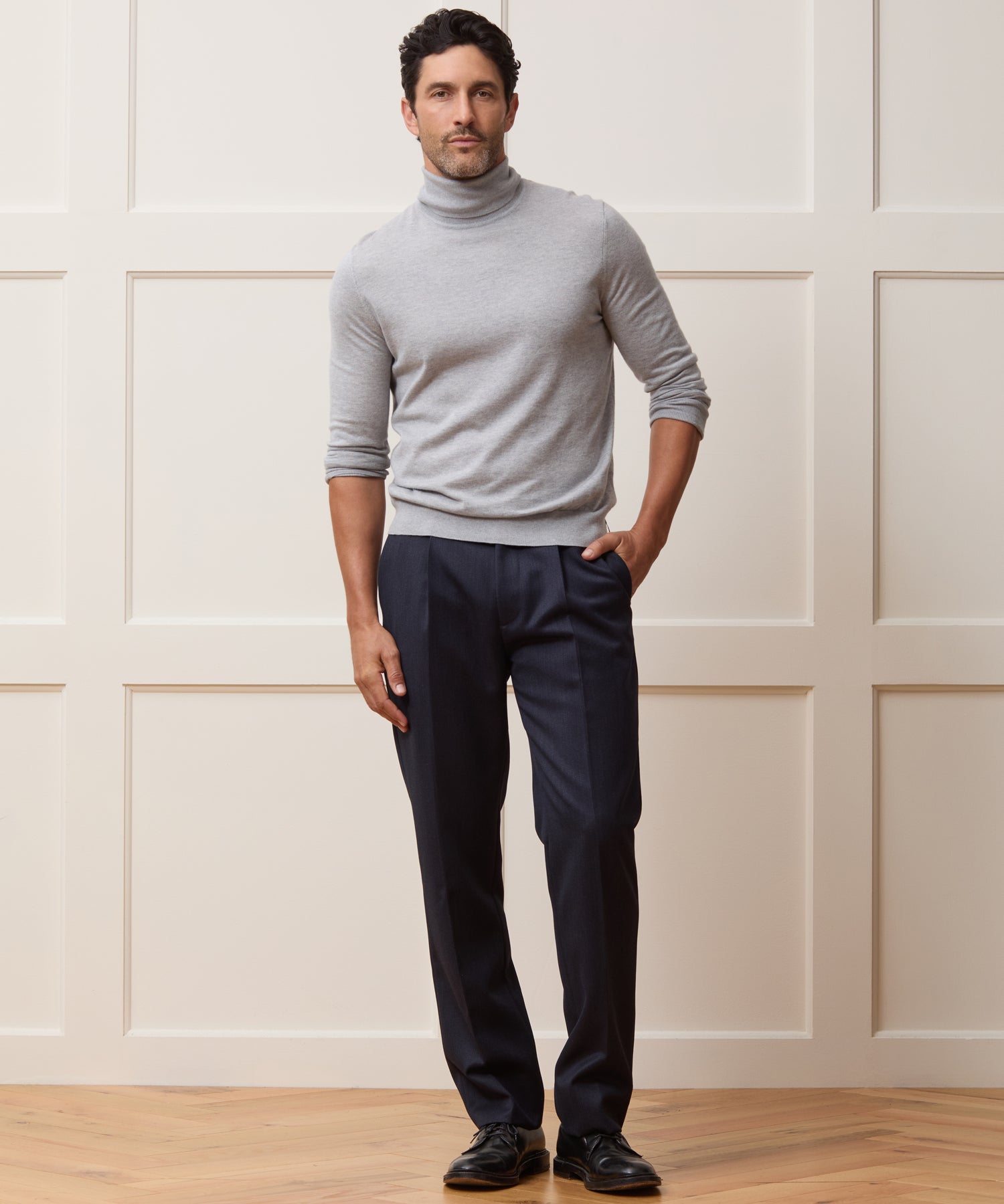 Silk-Cashmere Turtleneck Sweater - Image 3