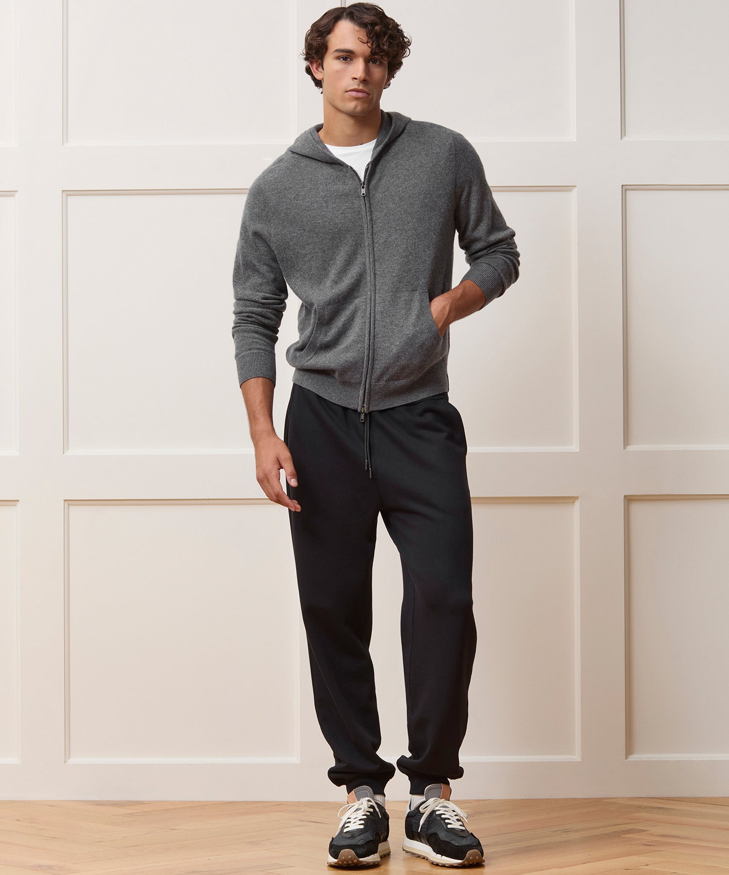 Cashmere Full-Zip Hoodie - Image 3