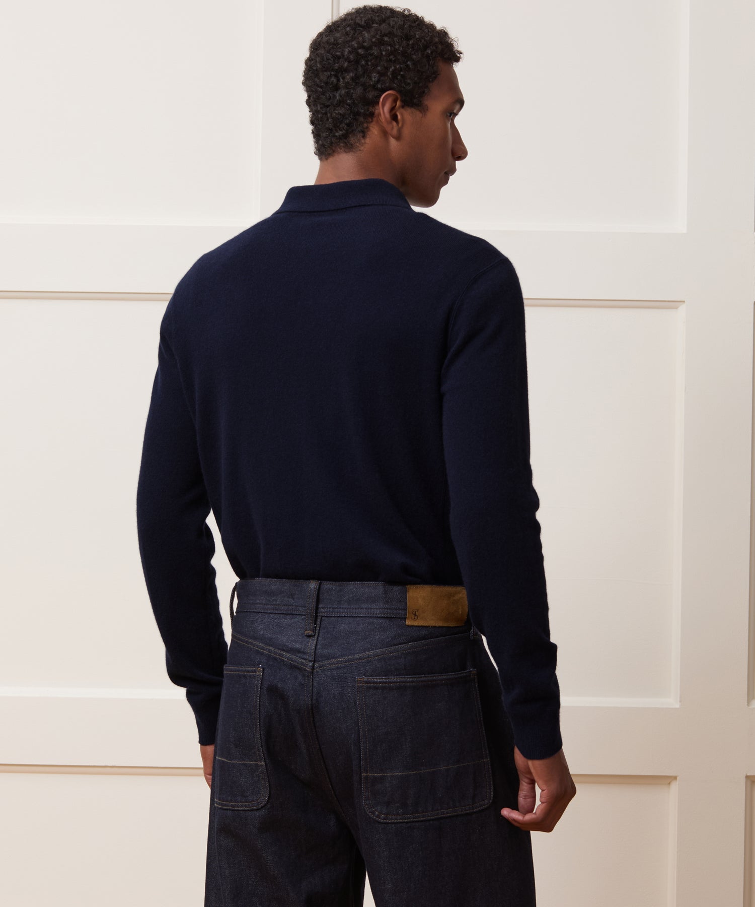 Cashmere Quarter-Zip Sweater Polo - Image 5