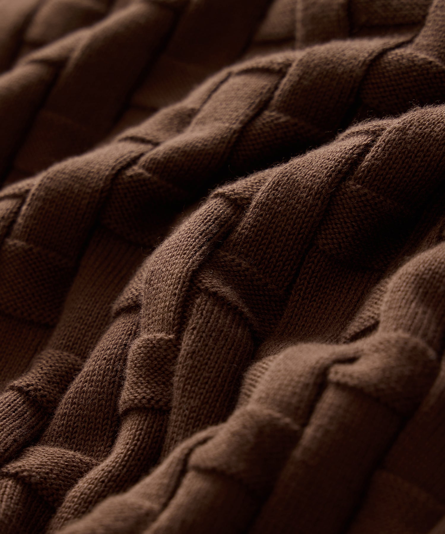 Relaxed Cotton Basketweave Sweater Polo - Image 7