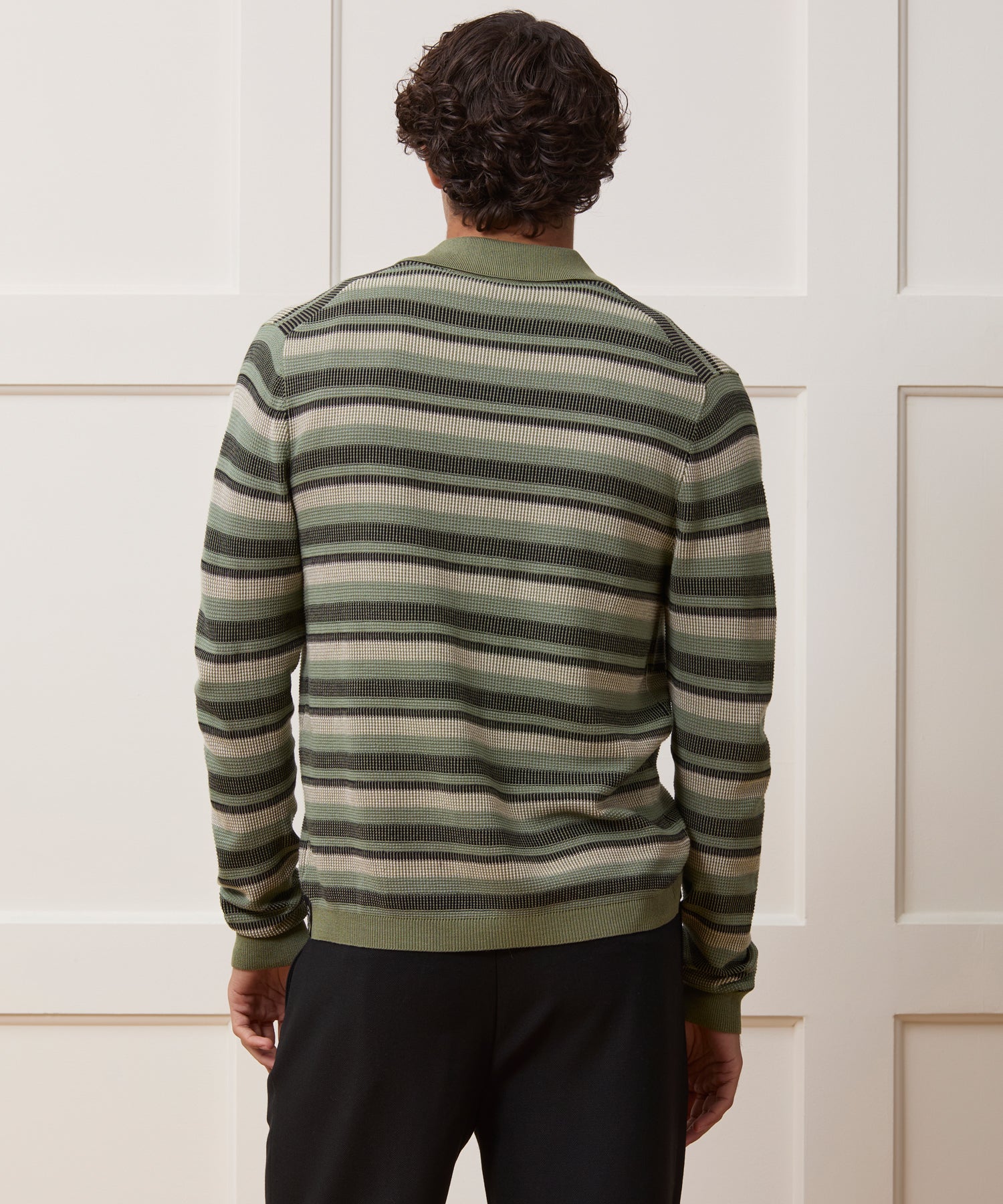 Silk-Cotton Sweater Polo - Image 5