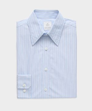 Poplin Long Point Collar Dress Shirt