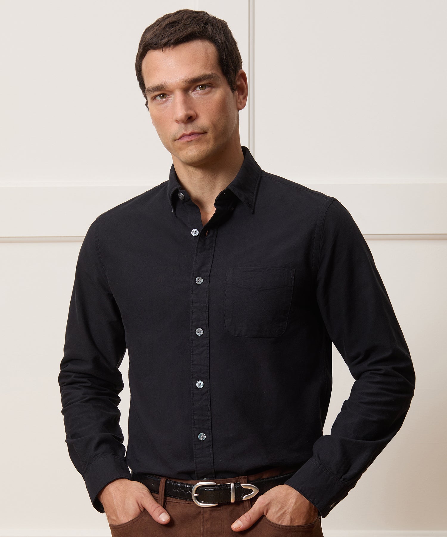 Japanese Selvedge Oxford Button-Down Collar Shirt - Image 2
