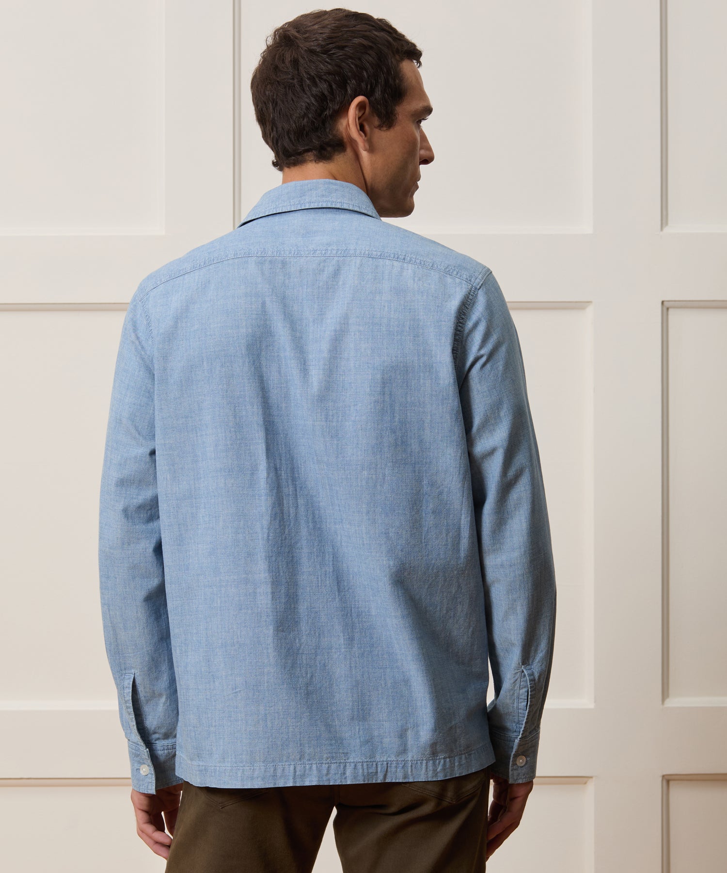 Relaxed Chambray CPO Overshirt - Image 5