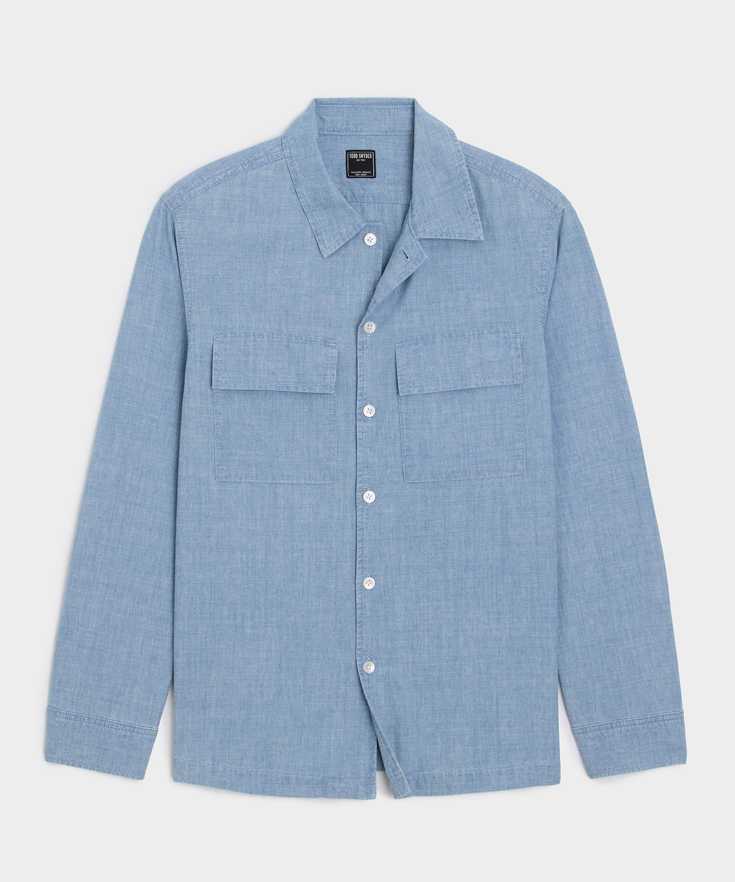 Relaxed Chambray CPO Overshirt