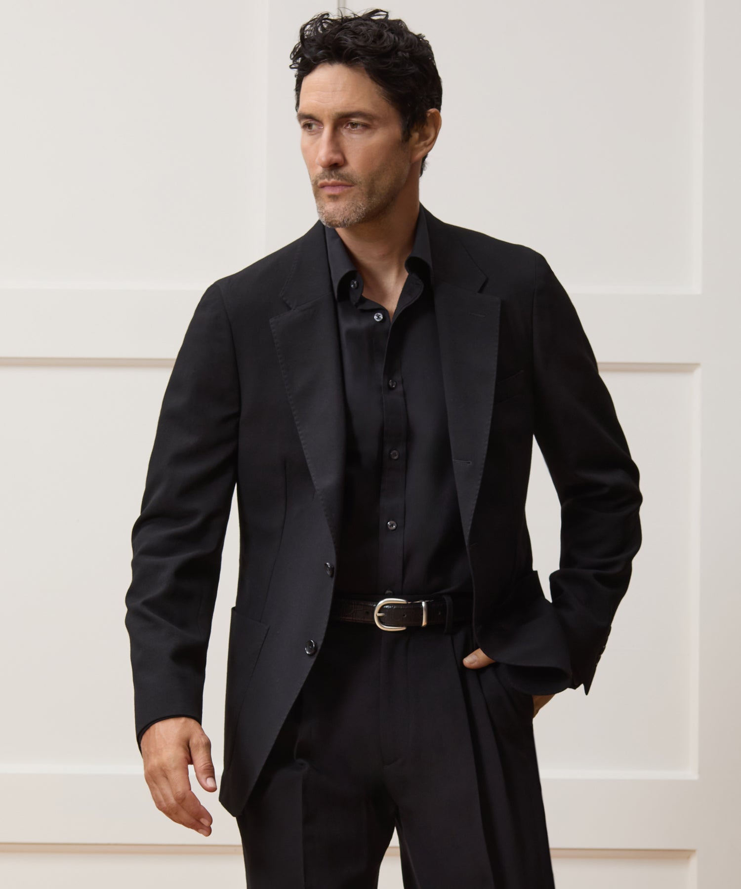 Relaxed Italian Gabardine Madison Suit - Image 2