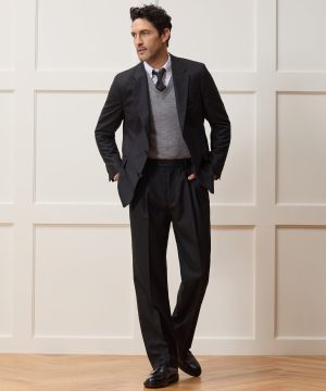 Italian Flannel Pinstripe Wythe Suit