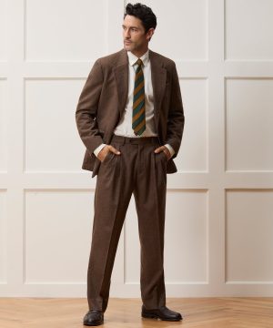 Italian Flannel Herringbone Wythe Suit