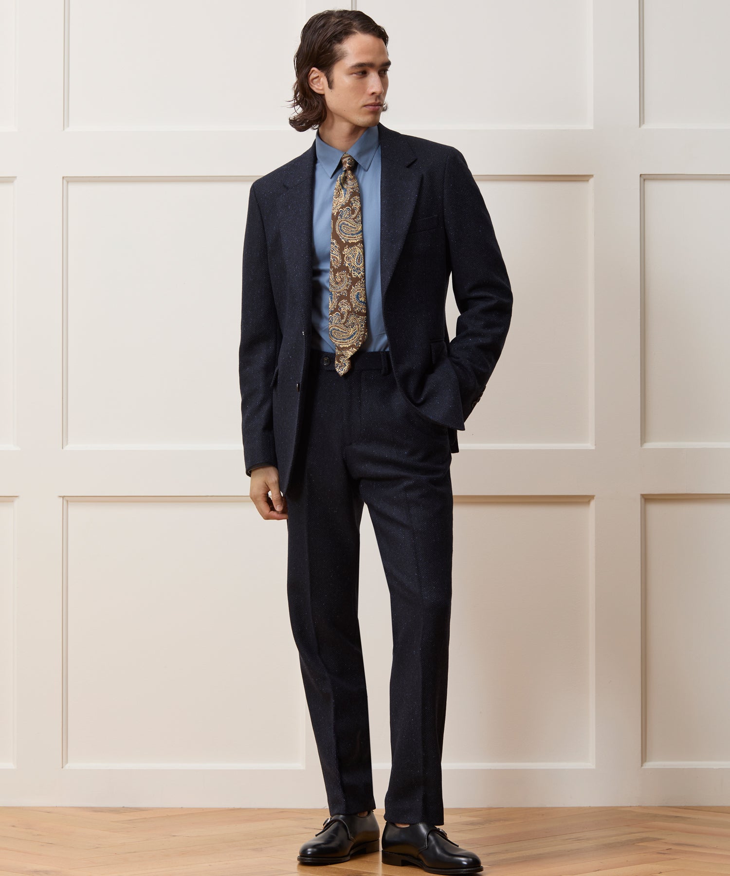 Italian Donegal Herringbone Sutton Suit