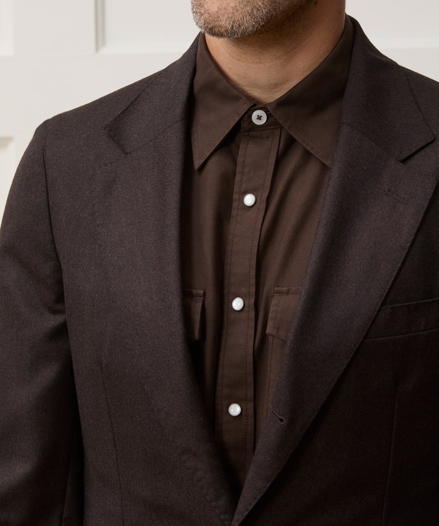Relaxed Italian Flannel Madison Suit - Image 4
