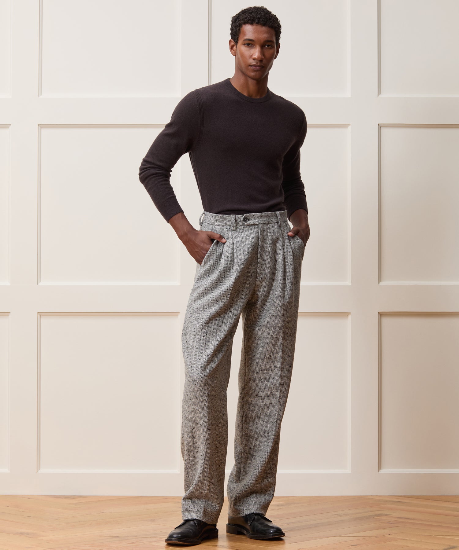 Italian Donegal Herringbone Wythe Suit - Image 9