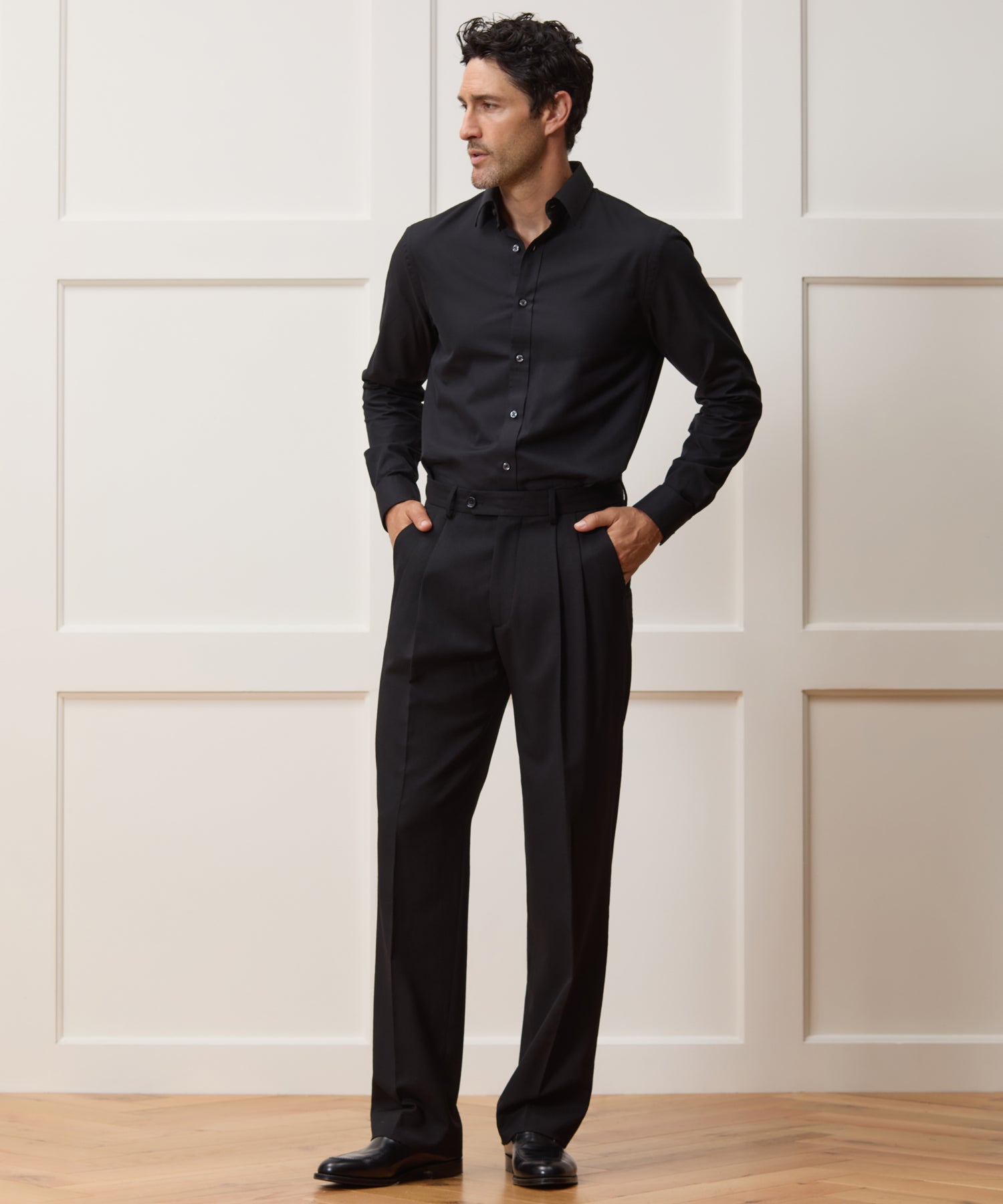 Relaxed Italian Gabardine Madison Suit - Image 9
